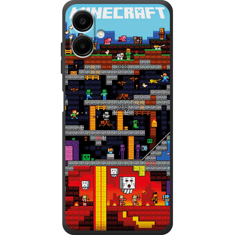 Чохол BoxFace Samsung Galaxy A08 (A085) Minecraft Lode Runner