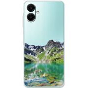 Прозорий чохол BoxFace Samsung Galaxy A08 (A085) Green Mountain