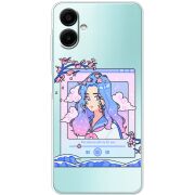 Прозорий чохол BoxFace Samsung Galaxy A08 (A085) The Sakuras Will Cry For You