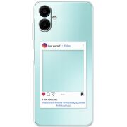 Прозорий чохол BoxFace Samsung Galaxy A08 (A085) Insta