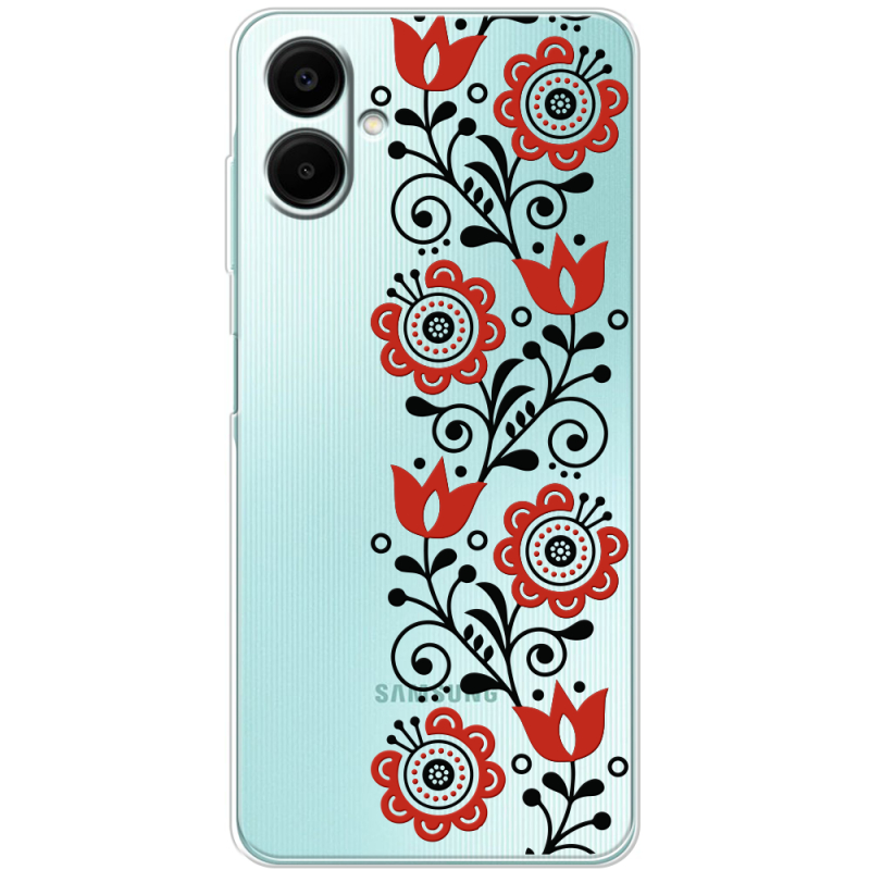 Прозорий чохол BoxFace Samsung Galaxy A08 (A085) Ethno Ornament