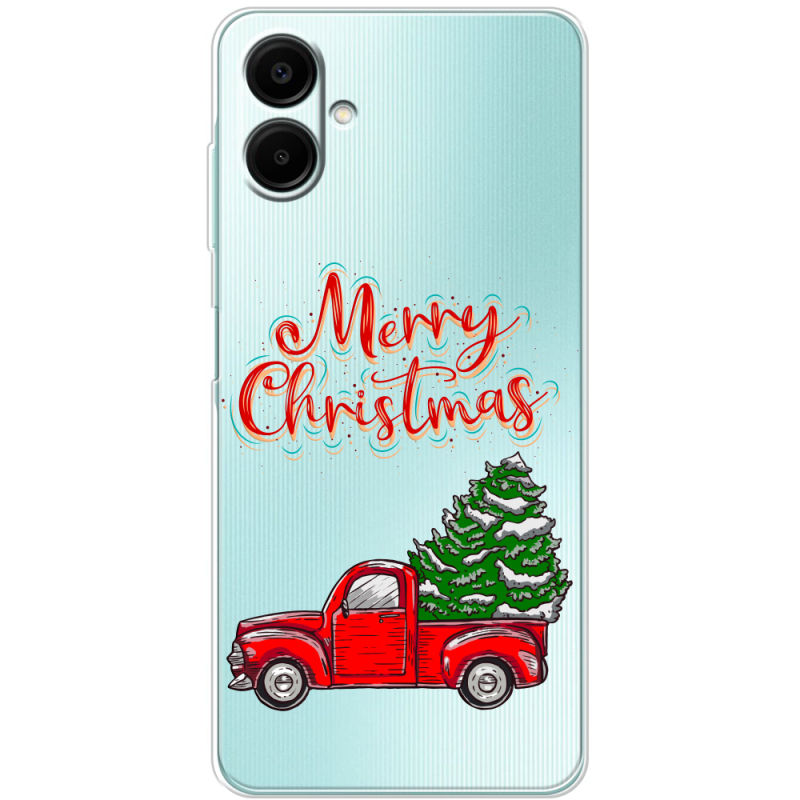 Прозорий чохол BoxFace Samsung Galaxy A08 (A085) Holiday Car