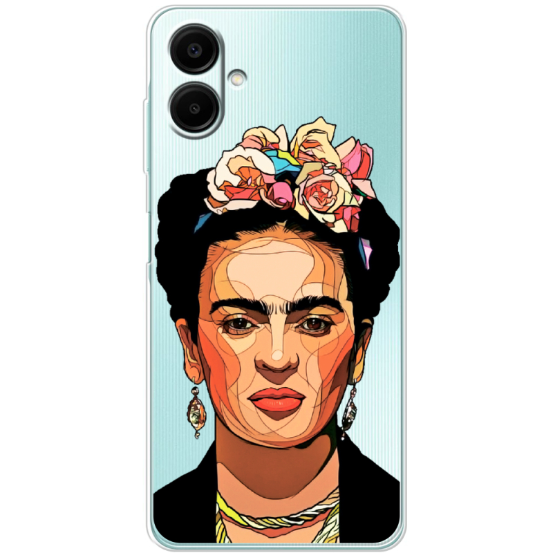 Прозорий чохол BoxFace Samsung Galaxy A08 (A085) Фрида Кало