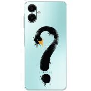 Прозорий чохол BoxFace Samsung Galaxy A08 (A085) Swan question