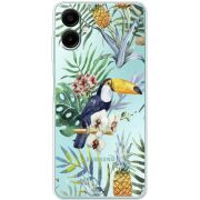 Прозорий чохол BoxFace Samsung Galaxy A08 (A085) Tucan