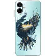 Прозорий чохол BoxFace Samsung Galaxy A08 (A085) Eagle