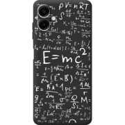 Чорний чохол BoxFace Samsung Galaxy A08 (A085) E=mc2