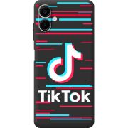 Чорний чохол BoxFace Samsung Galaxy A08 (A085) Tik Tok
