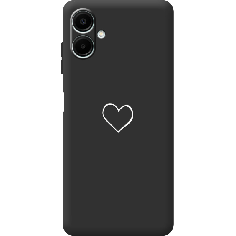 Чорний чохол BoxFace Samsung Galaxy A08 (A085) My Heart