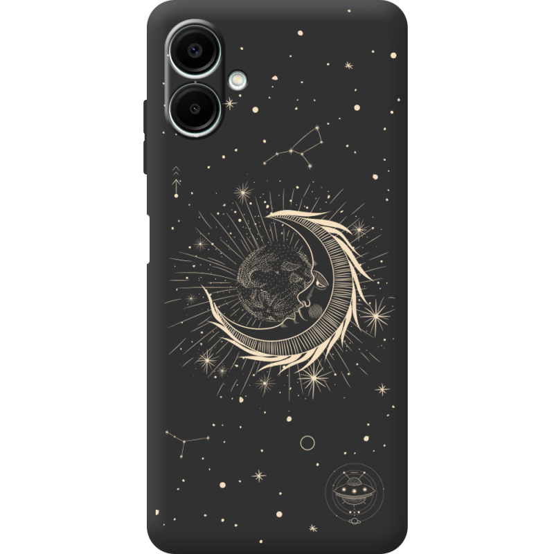 Чорний чохол BoxFace Samsung Galaxy A08 (A085) Moon