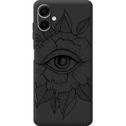 Чорний чохол BoxFace Samsung Galaxy A08 (A085) Eye