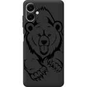 Чорний чохол BoxFace Samsung Galaxy A08 (A085) Grizzly Bear