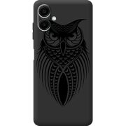 Чорний чохол BoxFace Samsung Galaxy A08 (A085) Owl