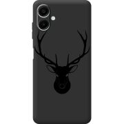 Чорний чохол BoxFace Samsung Galaxy A08 (A085) Deer
