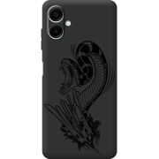 Чорний чохол BoxFace Samsung Galaxy A08 (A085) Snake