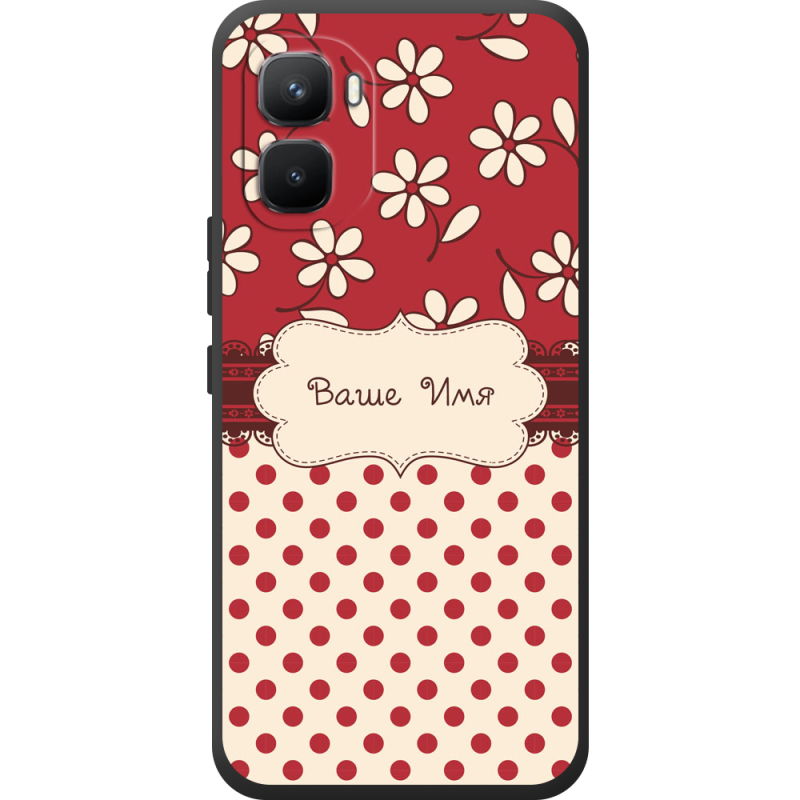 Чохол BoxFace Infinix GT 50 Pro Именной Polka Dots