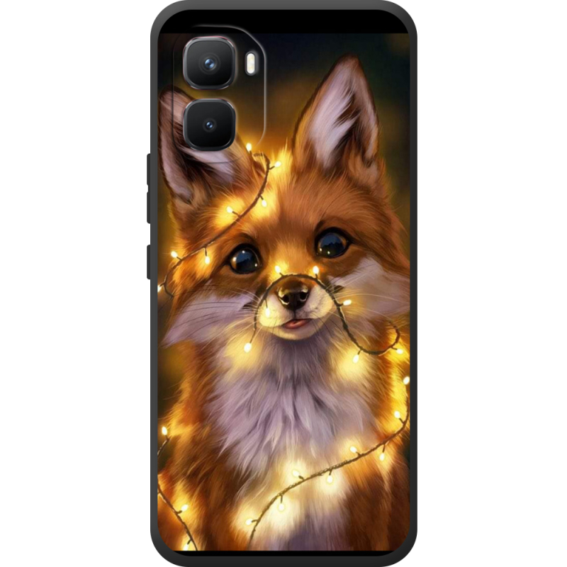 Чохол BoxFace Infinix GT 50 Pro Різдвяна лисичка