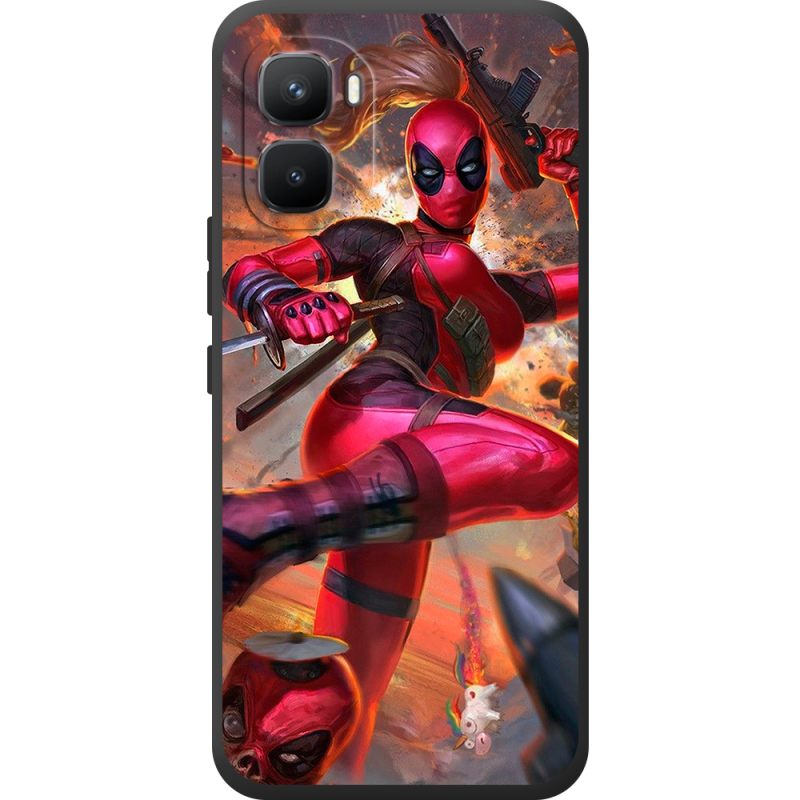 Чохол BoxFace Infinix GT 50 Pro Woman Deadpool