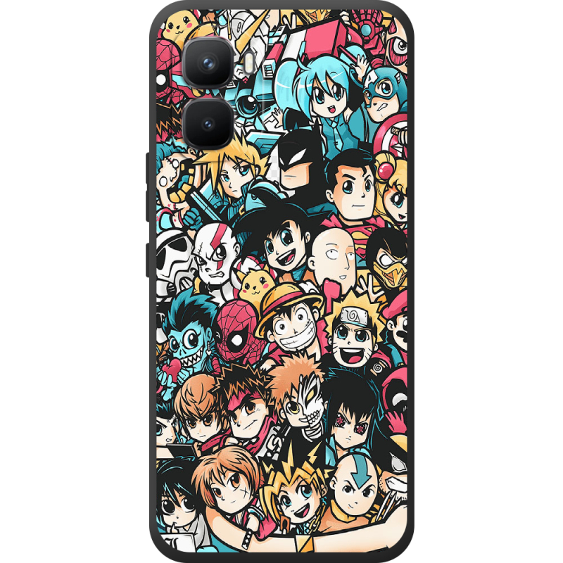Чохол BoxFace Infinix GT 50 Pro Anime Stickers