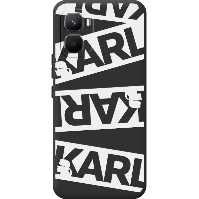 Чорний чохол BoxFace Infinix GT 50 Pro White Karl
