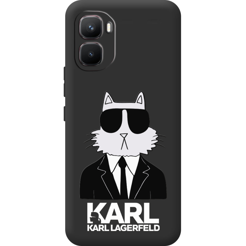 Чорний чохол BoxFace Infinix GT 50 Pro Cat in Black