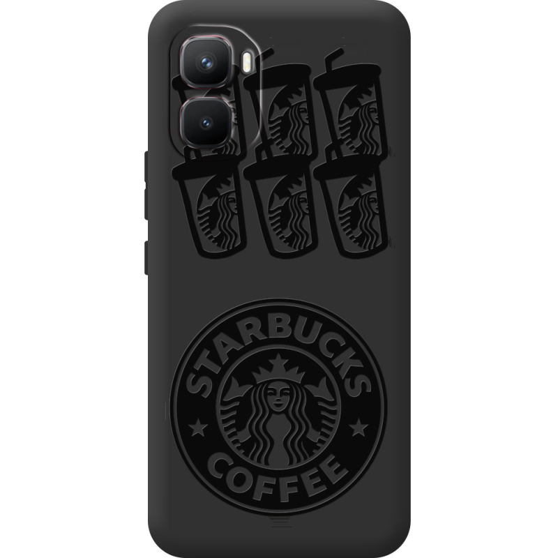 Чорний чохол BoxFace Infinix GT 50 Pro Black Coffee