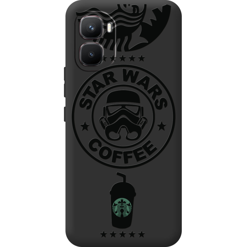 Чорний чохол BoxFace Infinix GT 50 Pro Dark Coffee