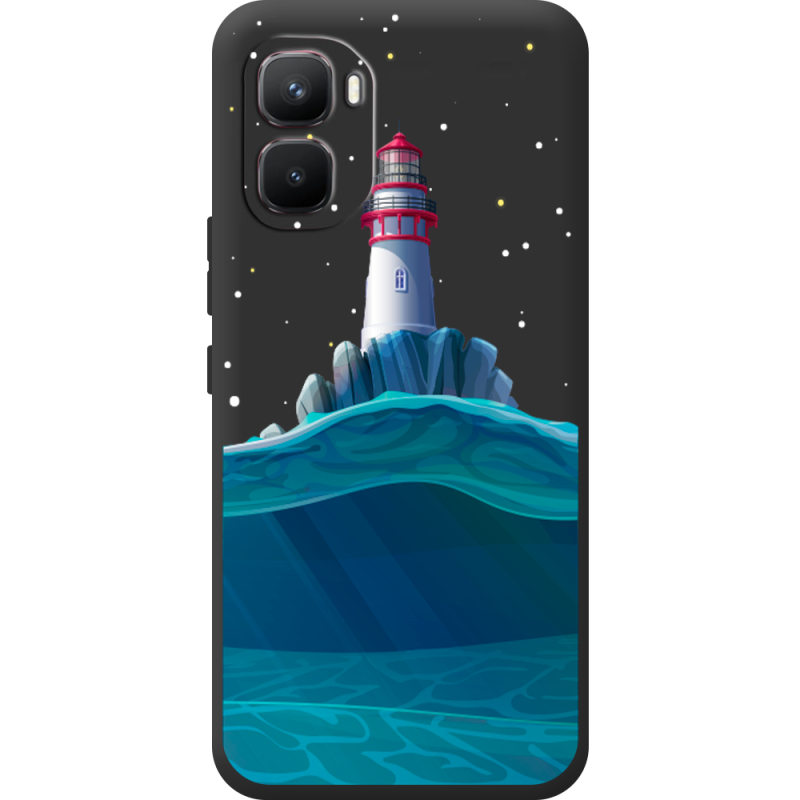 Чорний чохол BoxFace Infinix GT 50 Pro Lighthouse