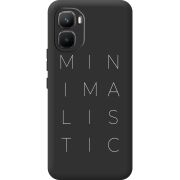 Чорний чохол BoxFace Infinix GT 50 Pro Minimalistic