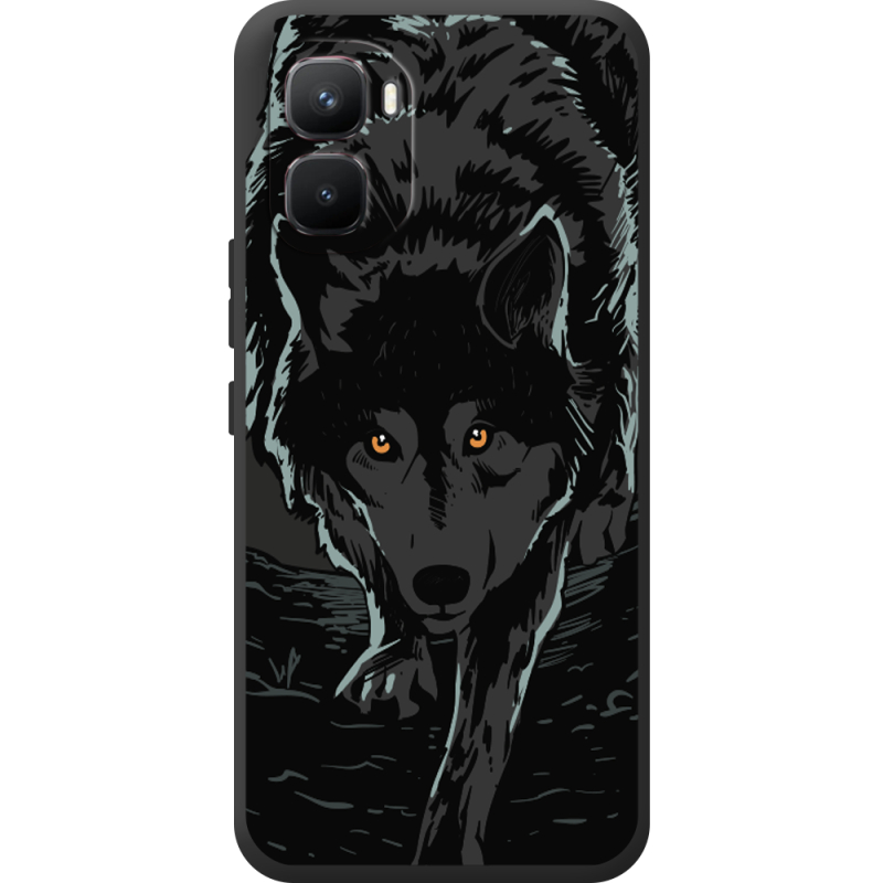 Чорний чохол BoxFace Infinix GT 50 Pro Wolf