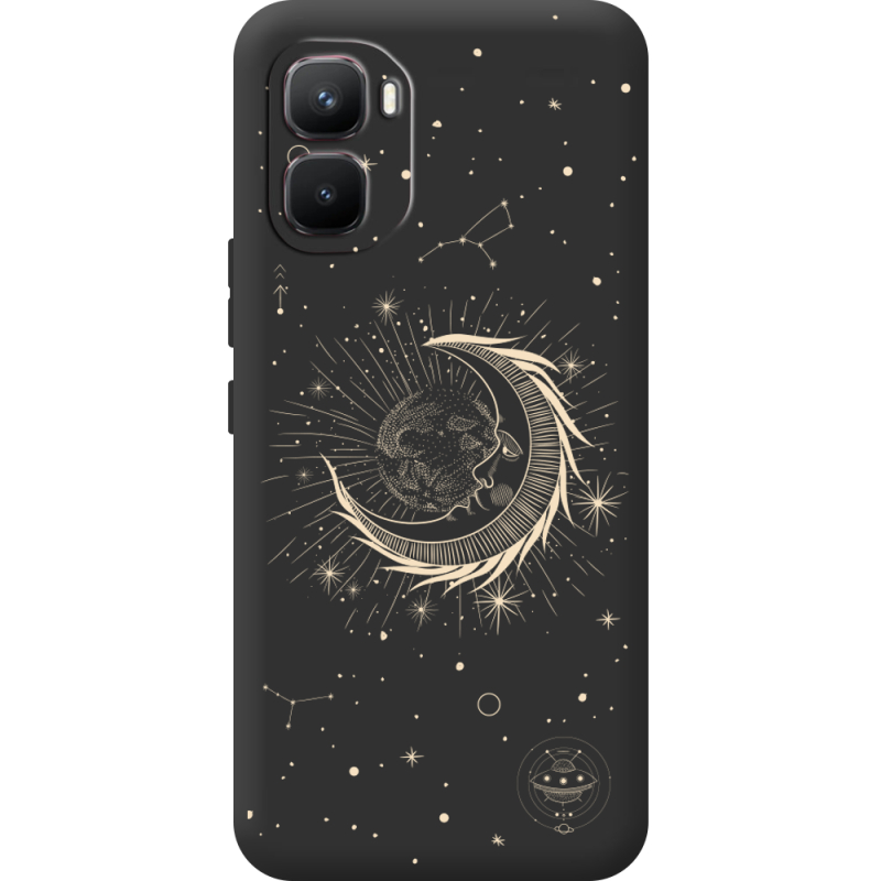 Чорний чохол BoxFace Infinix GT 50 Pro Moon