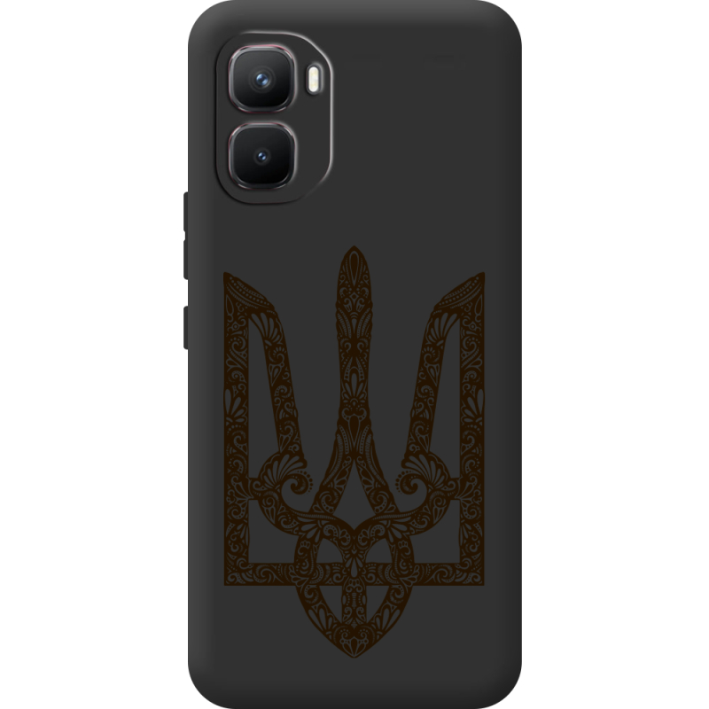 Чорний чохол BoxFace Infinix GT 50 Pro Ukrainian Trident