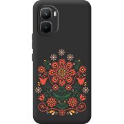 Чорний чохол BoxFace Infinix GT 50 Pro Ukrainian Ornament