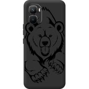 Чорний чохол BoxFace Infinix GT 50 Pro Grizzly Bear