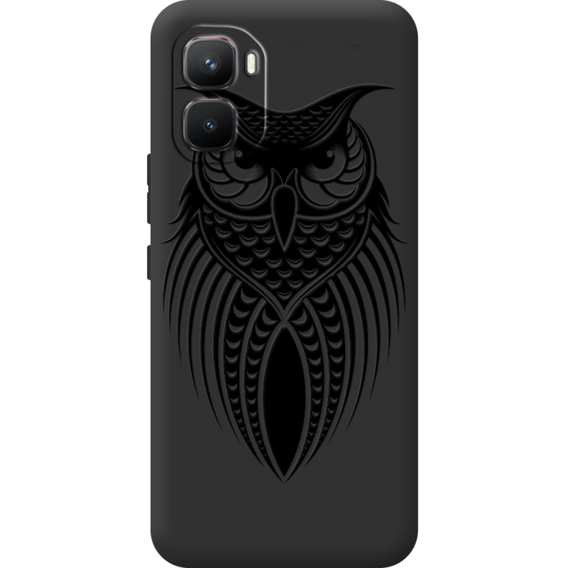 Чорний чохол BoxFace Infinix GT 50 Pro Owl