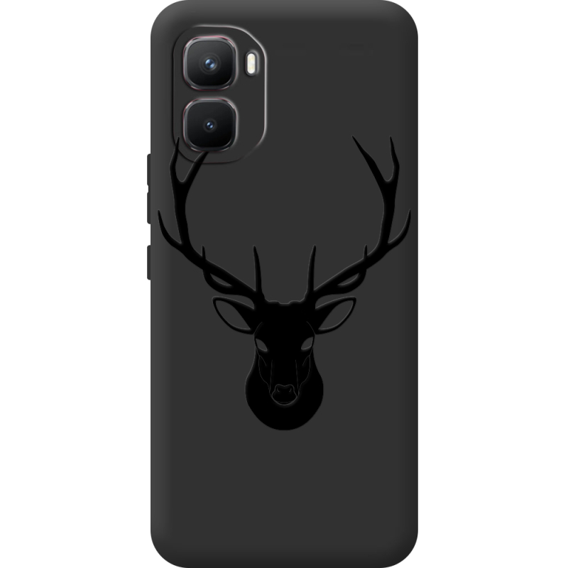 Чорний чохол BoxFace Infinix GT 50 Pro Deer