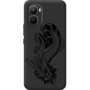 Чорний чохол BoxFace Infinix GT 50 Pro Snake