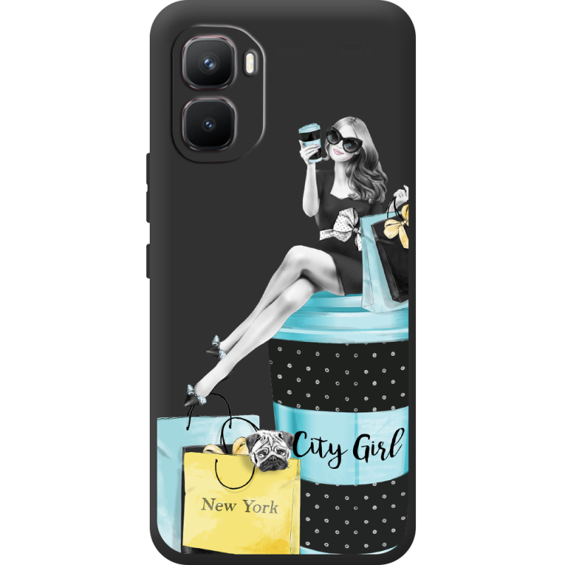Прозорий чохол BoxFace Infinix GT 50 Pro City Girl