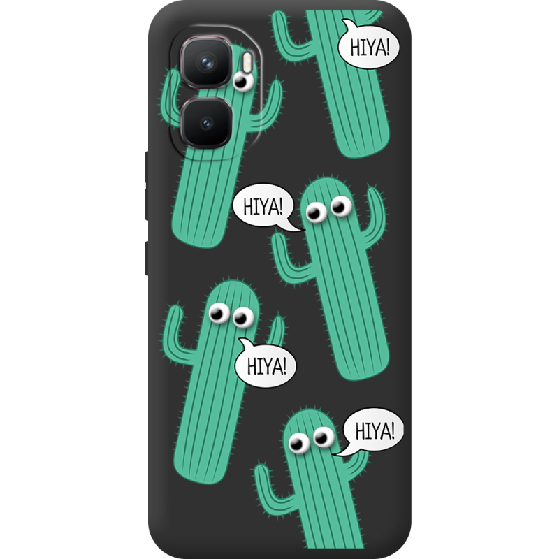 Прозорий чохол BoxFace Infinix GT 50 Pro с 3D-глазками HIYA