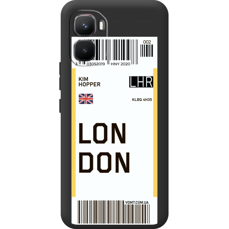 Прозорий чохол BoxFace Infinix GT 50 Pro Ticket London