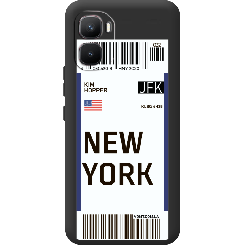 Прозорий чохол BoxFace Infinix GT 50 Pro Ticket New York