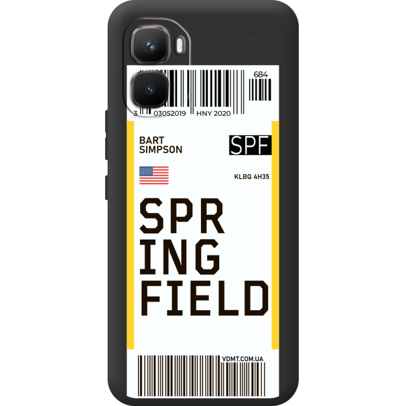 Прозорий чохол BoxFace Infinix GT 50 Pro Ticket Springfield
