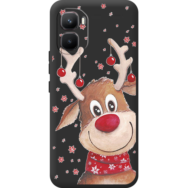 Прозорий чохол BoxFace Infinix GT 50 Pro Winter Deer