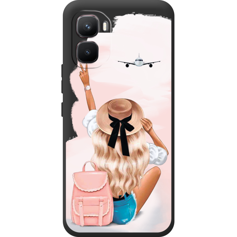 Прозорий чохол BoxFace Infinix GT 50 Pro Travel Girl