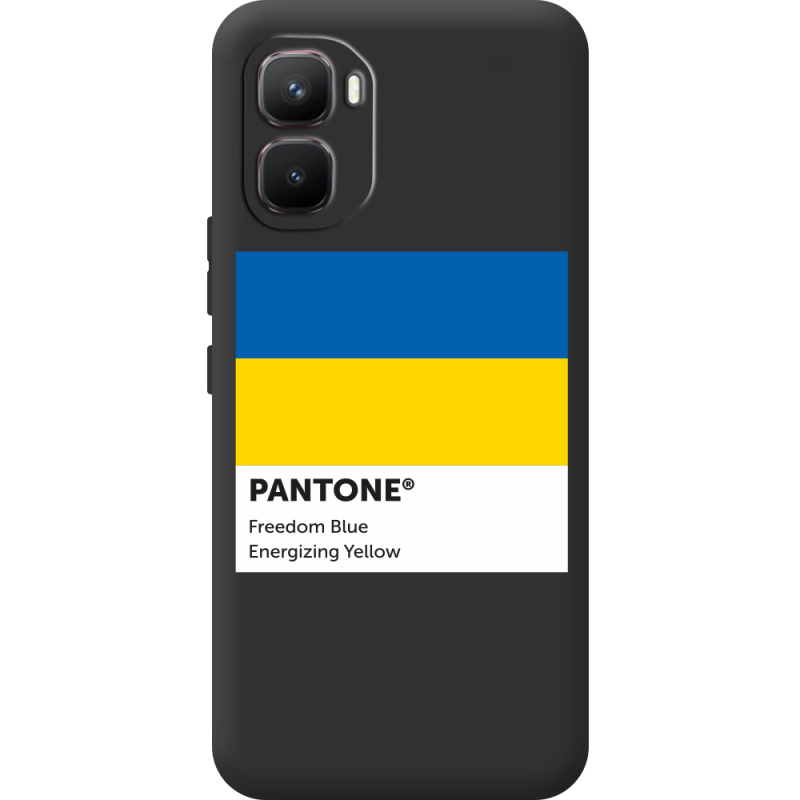 Прозорий чохол BoxFace Infinix GT 50 Pro Pantone вільний синій