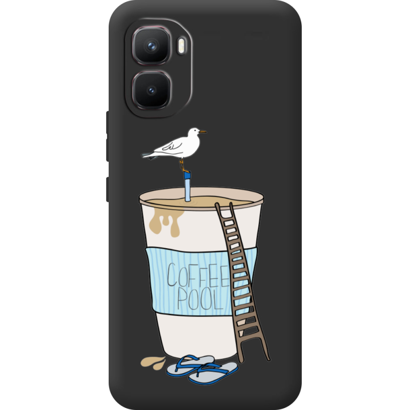 Прозорий чохол BoxFace Infinix GT 50 Pro Segull in Cofee Pool