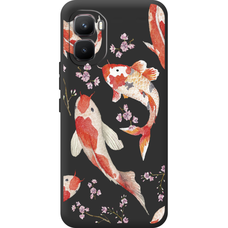 Прозорий чохол BoxFace Infinix GT 50 Pro Japanese Koi Fish