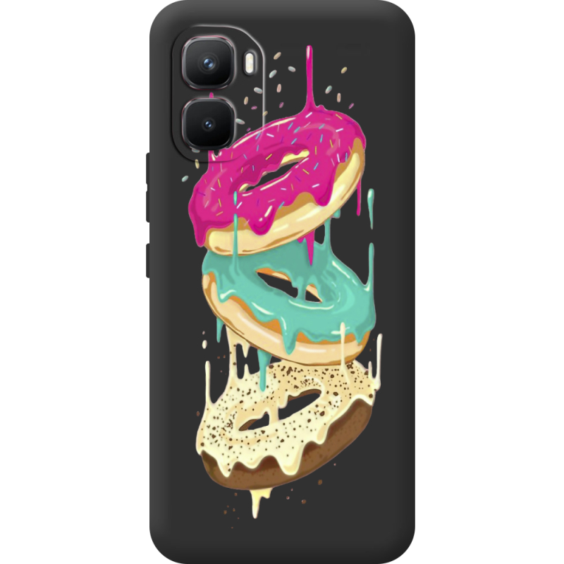 Прозорий чохол BoxFace Infinix GT 50 Pro Donuts