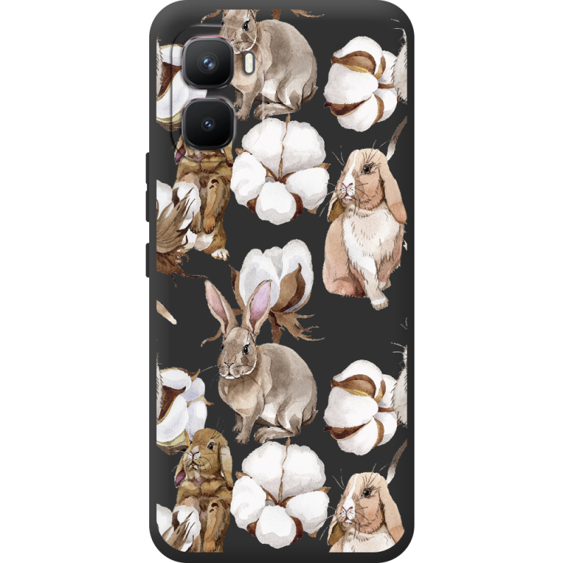 Прозорий чохол BoxFace Infinix GT 50 Pro Cotton and Rabbits