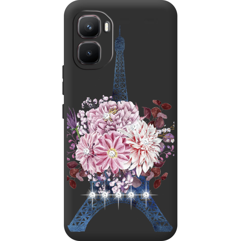 Чохол зі стразами Infinix GT 50 Pro Eiffel Tower
